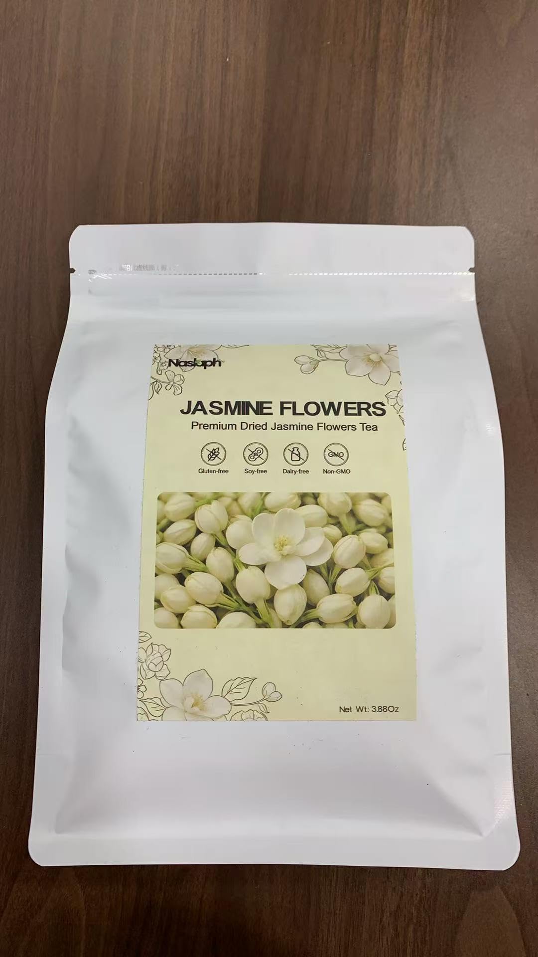 NASLAPH jasmine aroma adds delicate fragrance to brews and desserts.