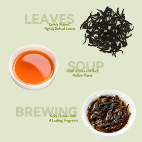 NASLAPH Wuyi rock tea from Danxia soil emphasizes mineral-rich flavor and multiple infusions.