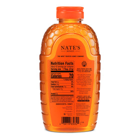 Nate's Honey oatmeal topping adds natural sweetness
