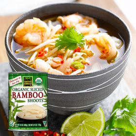Native Forest canned bamboo shoots provide ready vegan-friendly ingredients.