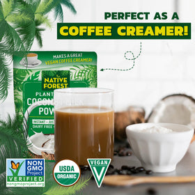 Native Forest Coconut Milk Powder camping-friendly packaging for trips and outdoor meals.