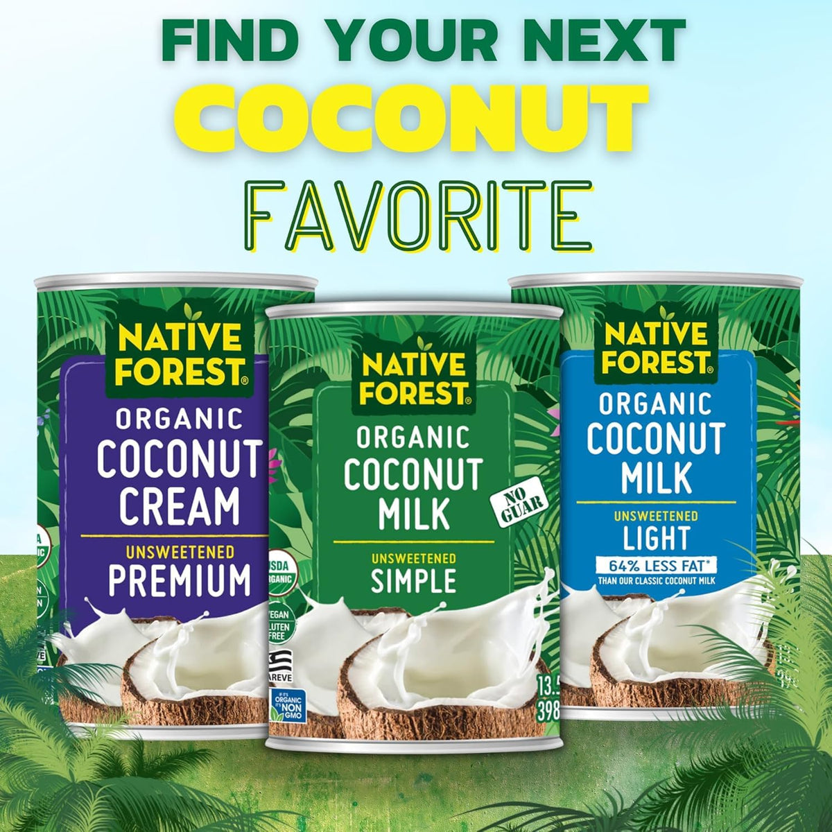 Native Forest coconut milk can with Non-GMO Project Verified seal for trusted sourcing