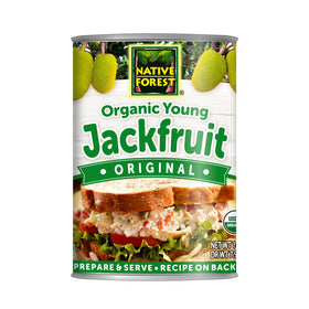 Native Forest Organic Jackfruit pack on shelf, pantry staple
