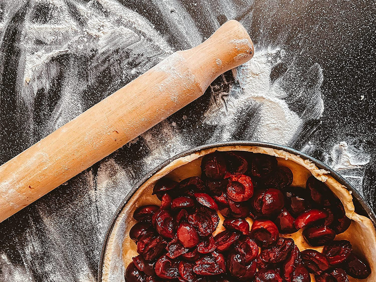 Native Vanilla Cherry Extract in dessert prep showcases versatile flavor accents.