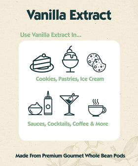 Native Vanilla beans and jar display clean label and real vanilla promise