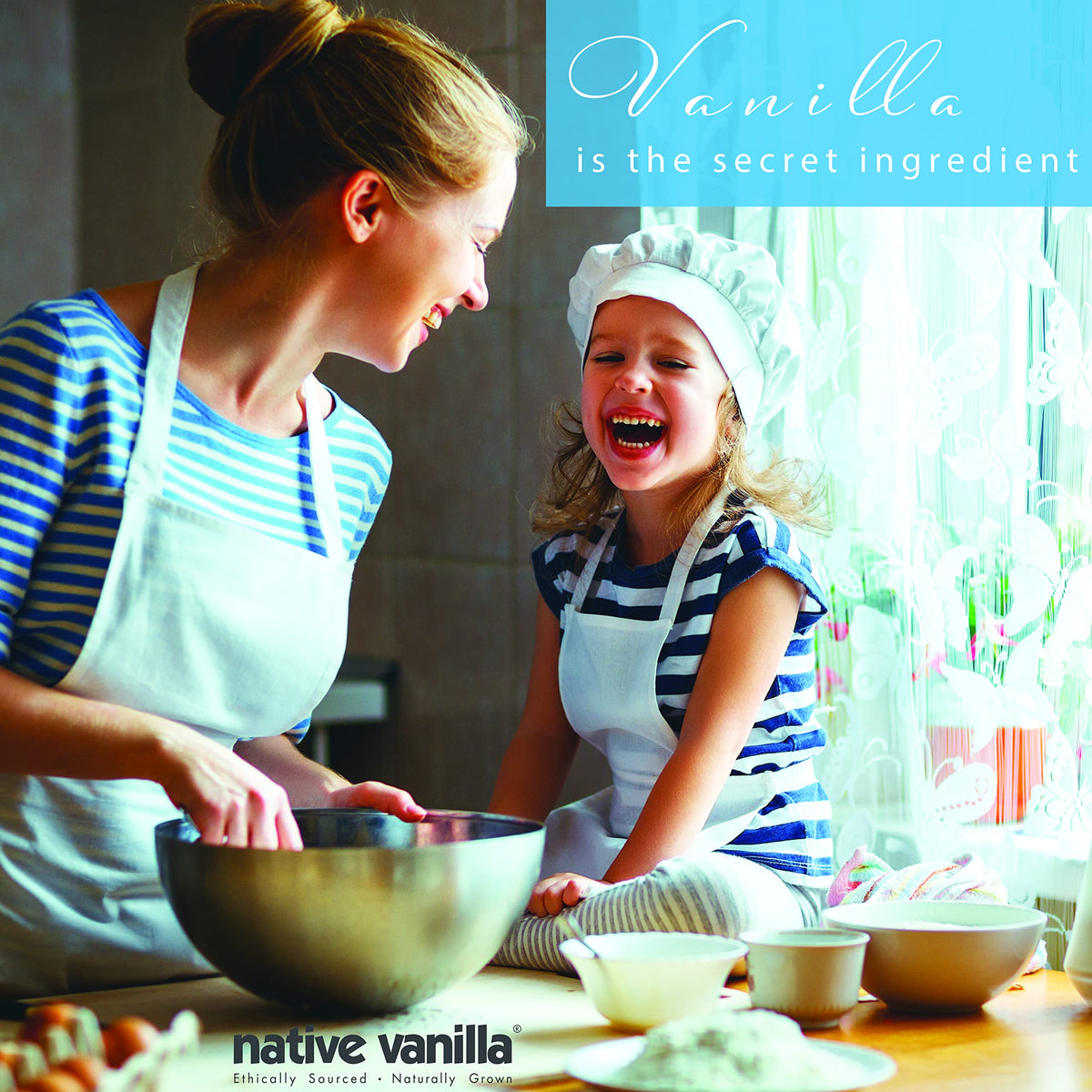 Native Vanilla gift packaging vanilla beans for gifting.