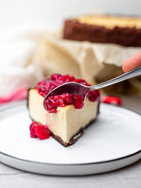Native Vanilla Pure Cherry Extract label closeup confirms pure quality and ingredients.