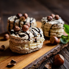 Native Vanilla hazelnut flavor ingredients list highlights simple base components.