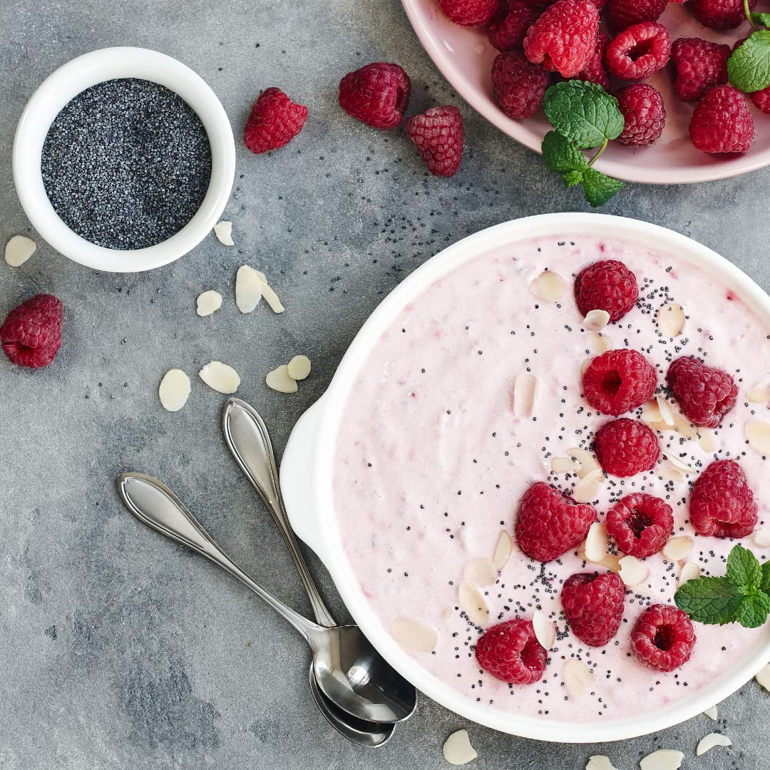 Native Vanilla Raspberry Extract splash releases bright aroma for drinks and desserts