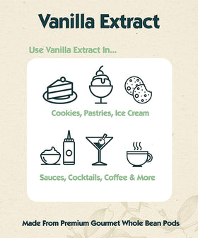 Native Vanilla vanilla-bean inside bottle detail signaling natural flavor richness.