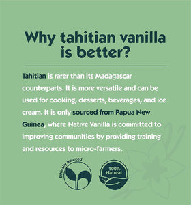 Native Vanilla Vanilla Bean Powder added to batter boosts vanilla aroma.