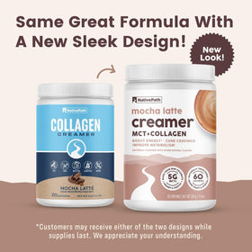 NativePath Keto Coffee Creamer Mocha label notes monk fruit sweetener and no artificial additives.
