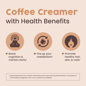 NativePath Keto Creamer packaging emphasizes clean ingredients and gluten-free, soy-free profile