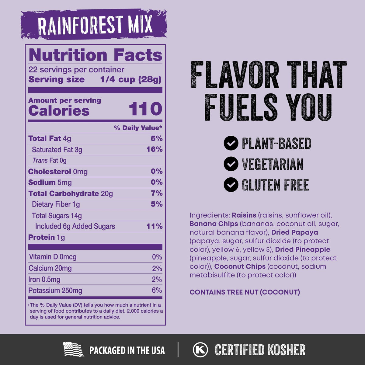 Natural Cravings coconut chips delivering toasty crunch and natural fats for energy