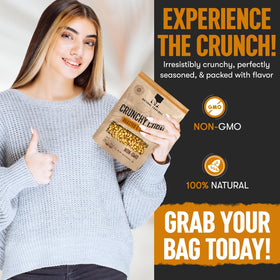 Natural Cravings Toastad Corn Nuts Resealable-Bag, keeps crunch fresh between uses