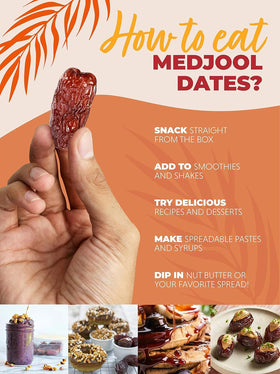 Natural Delights dates bowl—great as a smoothie ingredient