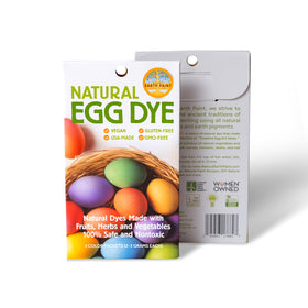 Natural Earth Paint Egg Dye Kit box front for eco-friendly Easter coloring