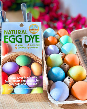 Natural Earth Paint Egg Dye Kit kids activity for family crafts