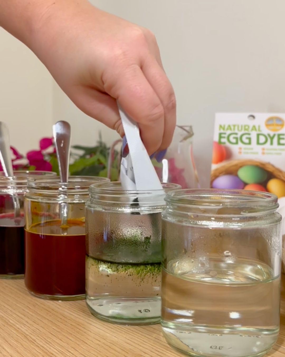 Natural Earth Paint Egg Dye Kit vegan and sustainable packaging