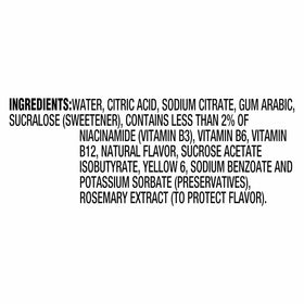 Naturally flavored boost with Stevia-sweetened notes.