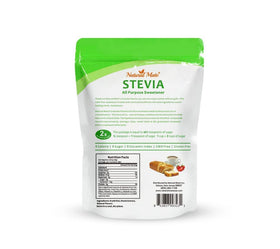 Natural Mate GMO-free vegan-certified ingredients for clean sweetness.