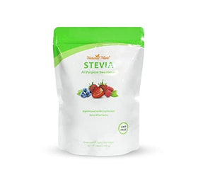 Natural Mate Zero Calorie Stevia bottle pour, ideal for coffee and tea.