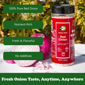 Natural Plus Green NPG 100% red onion clean label with no additives.