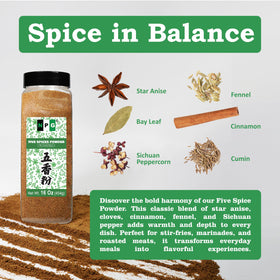 Natural Plus Green seasoning dusted on a meat pan, enhancing aroma and balanced spice notes.