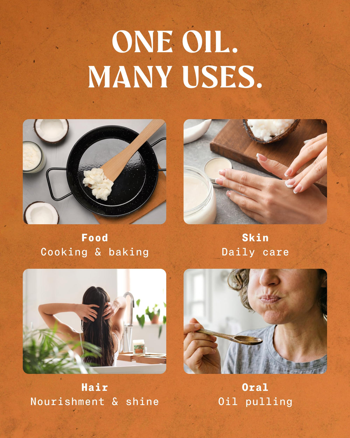 NaturaleBio coconut oil hair care treatment for shine and manageability.