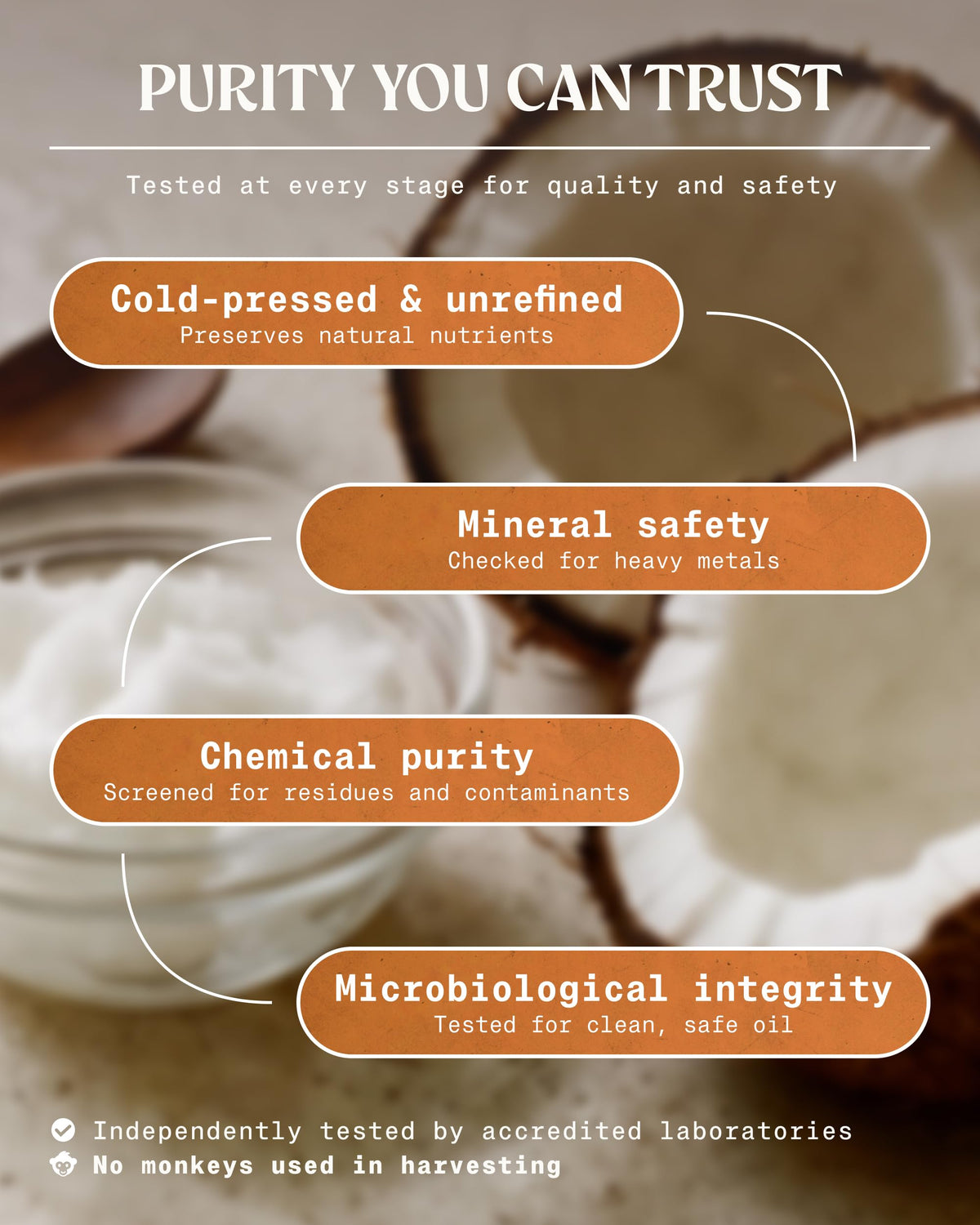 NaturaleBio coconut oil kitchen cooking use for baking and sautéing.