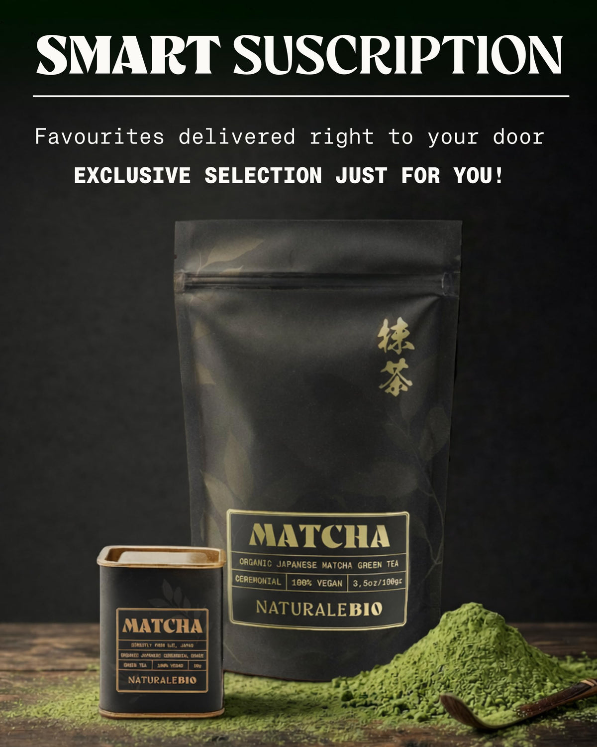 NaturaleBio tin packaging preserves aroma and freshness