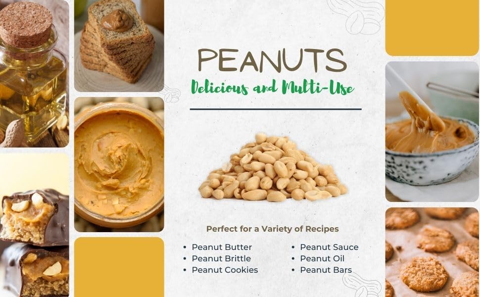 Naturalee peanut bag with label highlighting quality standards