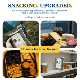 NaturalZing Serving ideas: olives arranged on a platter for party appetizers.