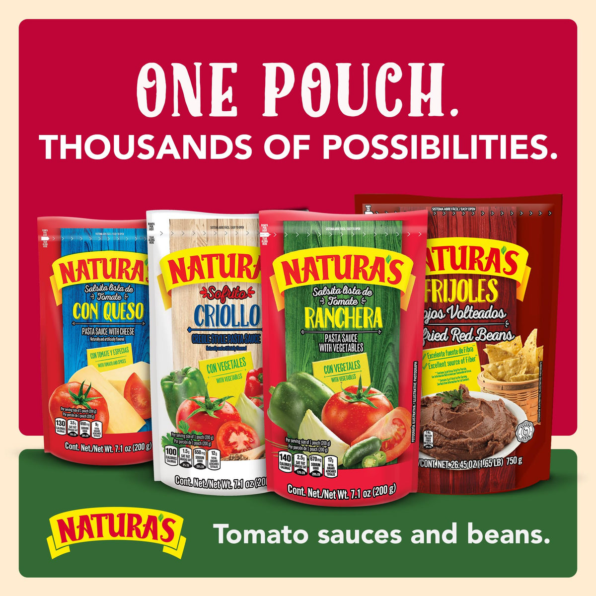 Layer dip featuring NATURA'S Refried Red Beans for sharing