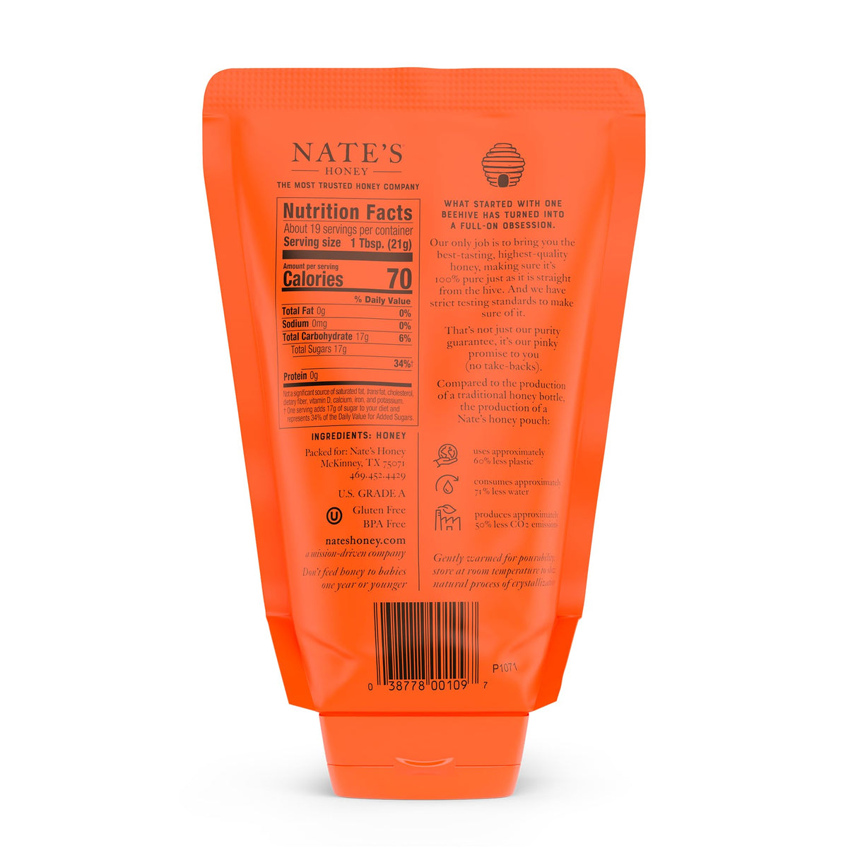 Nature Nate's packaging 14oz two-pack emphasizes sustainable convenience.
