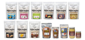 Nature Nate’s organic sorghum non-GMO ingredients label visible.