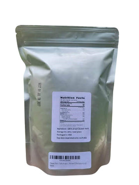 Nature Tea Cleavers dried leaf closeup shows the crisp, aromatic herbal texture.