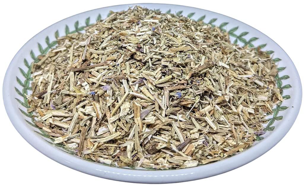 Nature Tea Hyssop tea brew steeping reveals minty floral notes and calming aroma