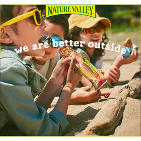 Close-up of chocolate-coated Nature Valley granola bar highlighting rich coating