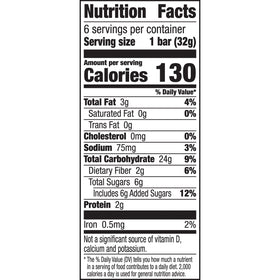 Nature Valley Cranberry and almonds close-up highlighting real fruit and whole grain oats