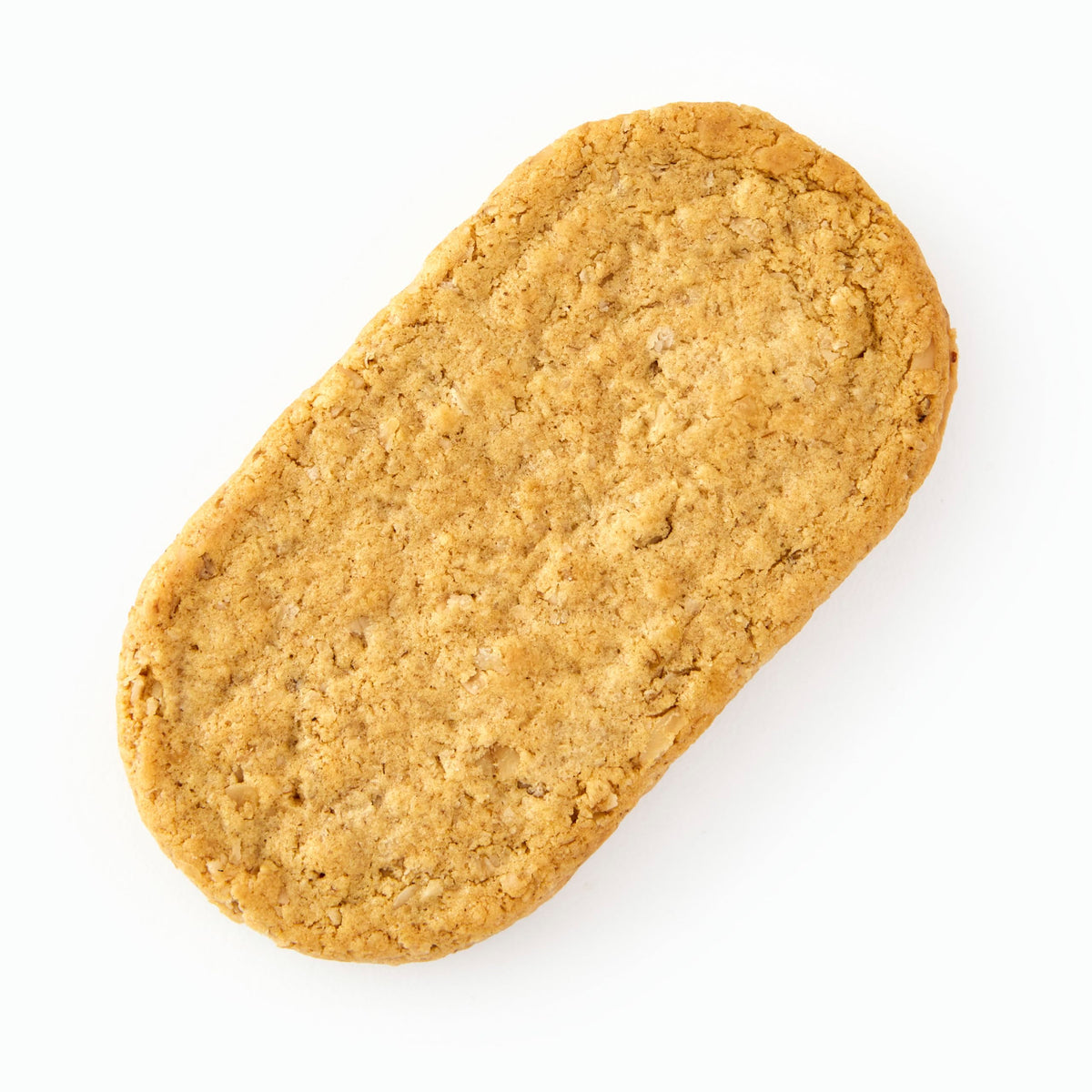 Nature Valley Peanut Butter Biscuit Sandwich halves reveal creamy filling.