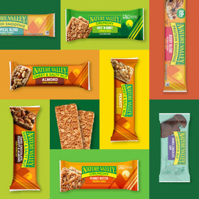 Nature Valley bar boasting 10g protein per serving.