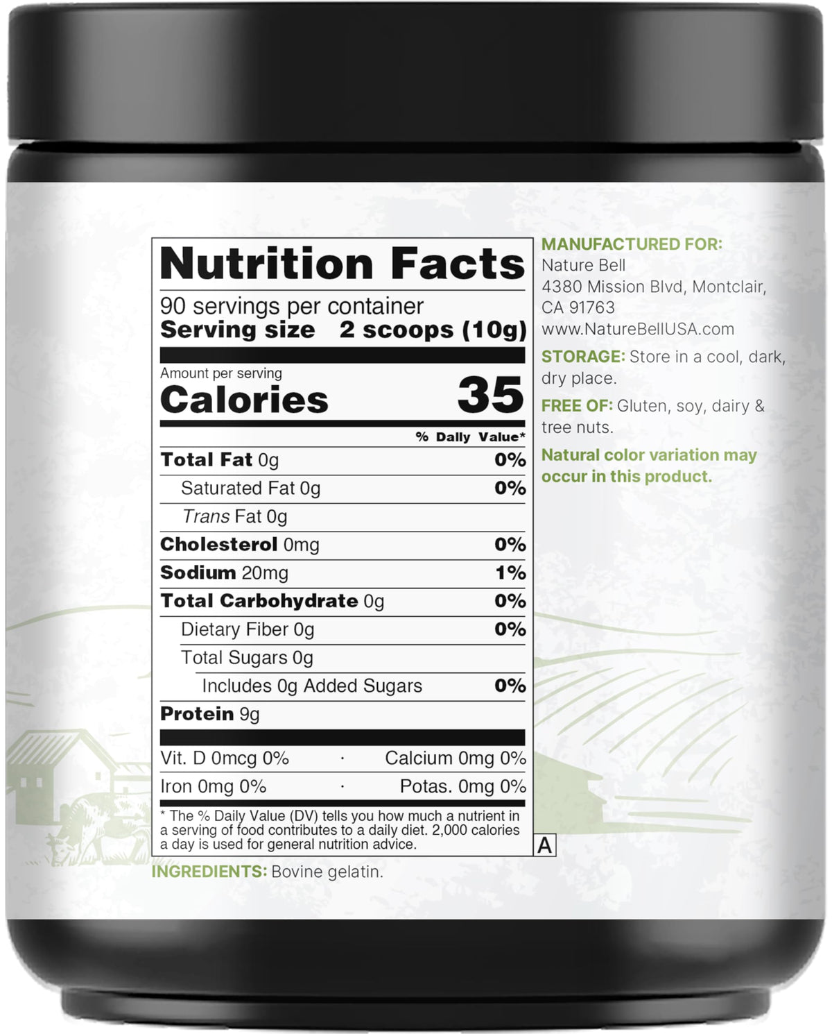 NatureBell Beef Gelatin Powder thickens sauces for richer body