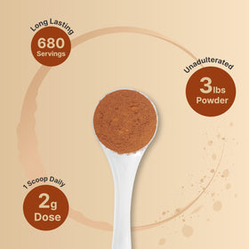 NatureBell Ceylon Cinnamon Powder aroma and warm spice in a bottle, ideal for beverages.