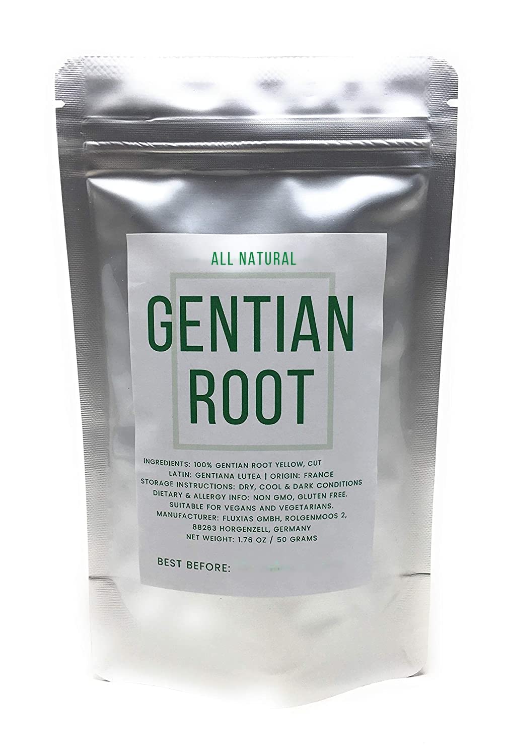 Naturegrail Dried Gentian Root bundle ready for spices and liqueurs