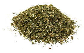 Naturegrail Feverfew herb from Austria, cut and dried leaves for culinary or decorative use.