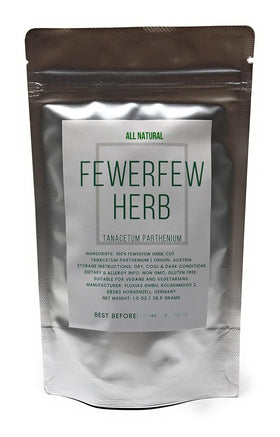 Naturegrail food-grade feverfew, vegan and raw, suitable for craft and kitchen projects.