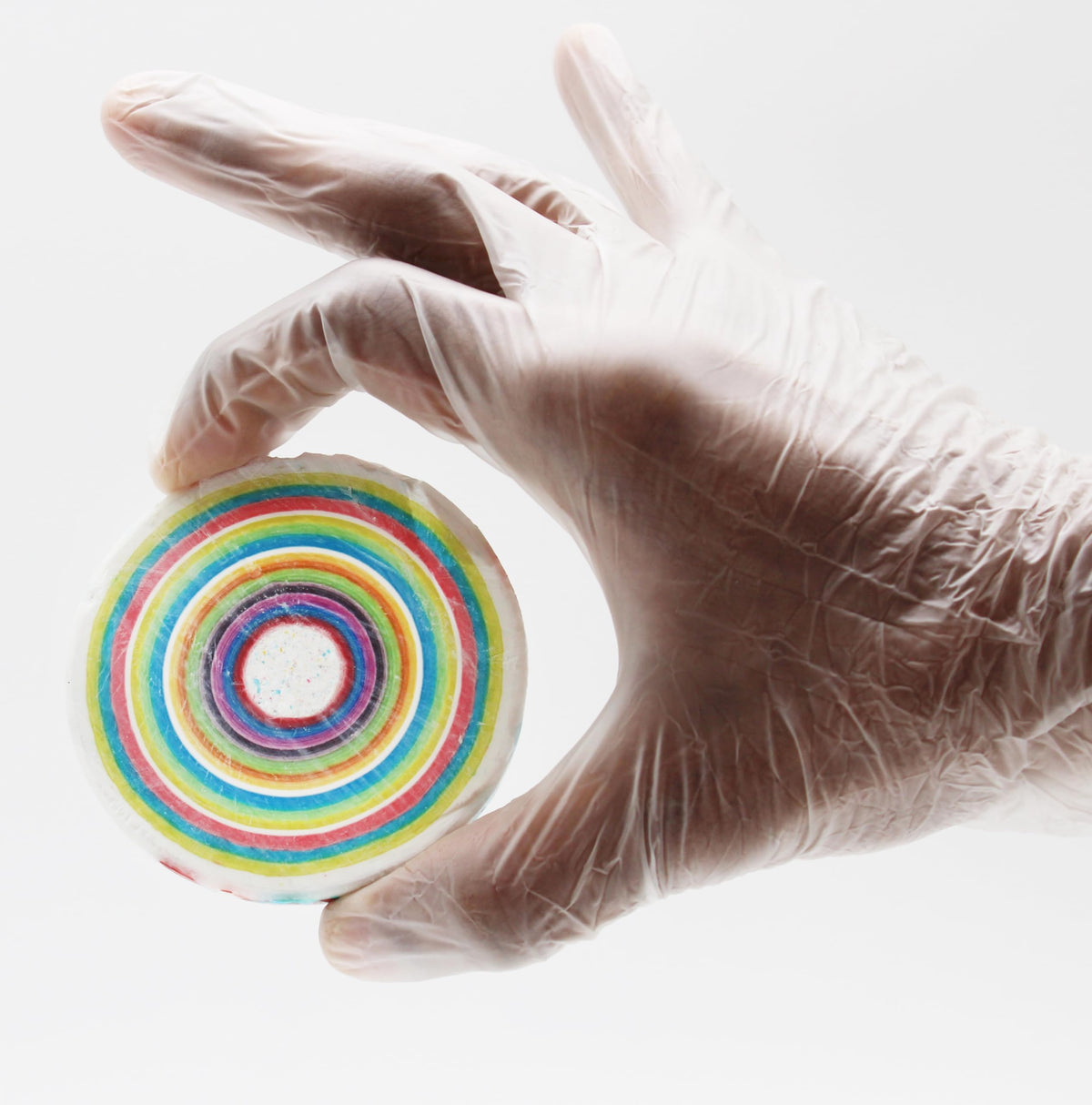 Naturejam psychedelic jawbreaker, size highlight, vibrant layers ideal for themed events.