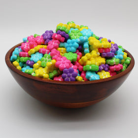 Naturejam Bloomin Delicious flower candy with petal shape, ideal for candy buffets and party favors