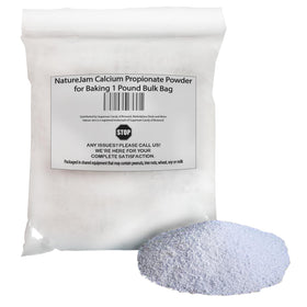 NatureJam Calcium Propionate Powder—white baking additive that inhibits mold and extends bread freshness.